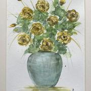 100 - Fleurs dans un vase