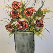 94 - Bouquet orange