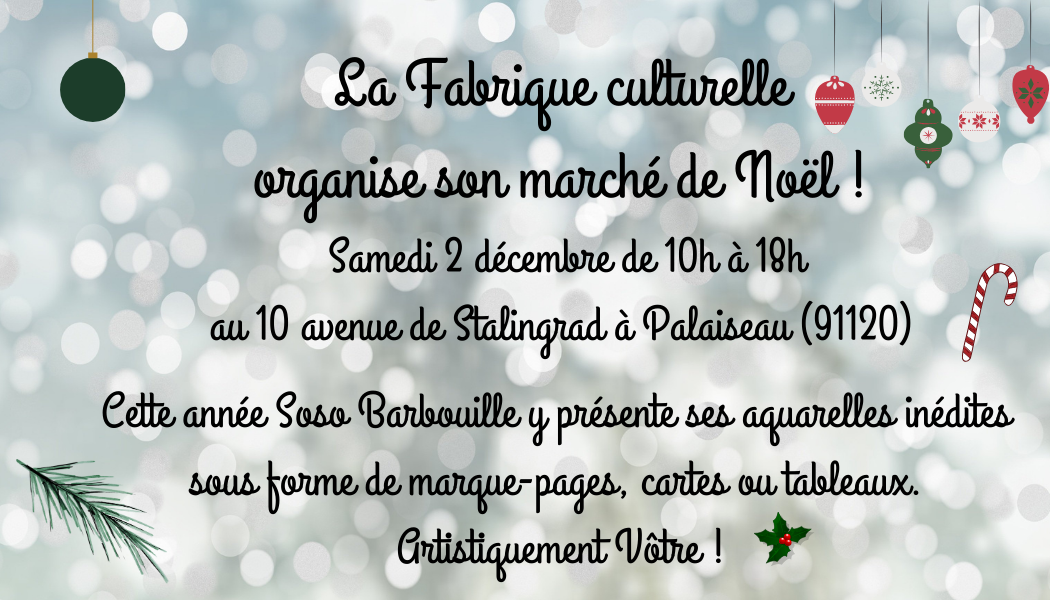 Marche de noel des artistes palaiseau 2023